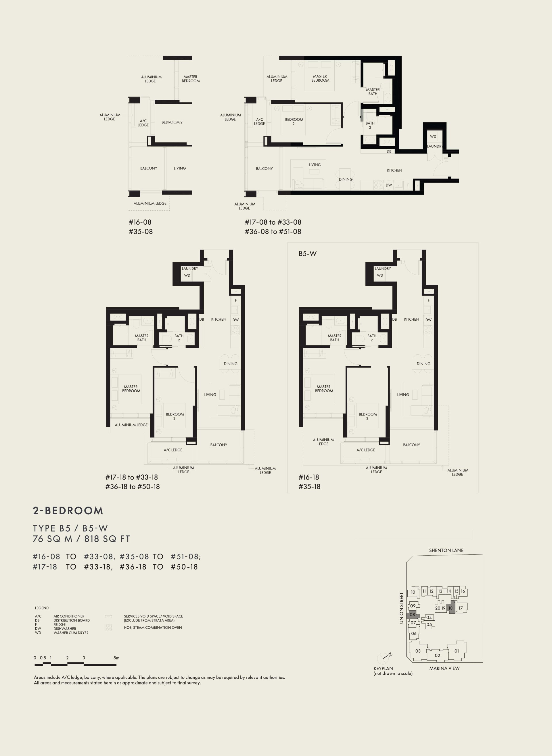 W Residences Marina View floorplan